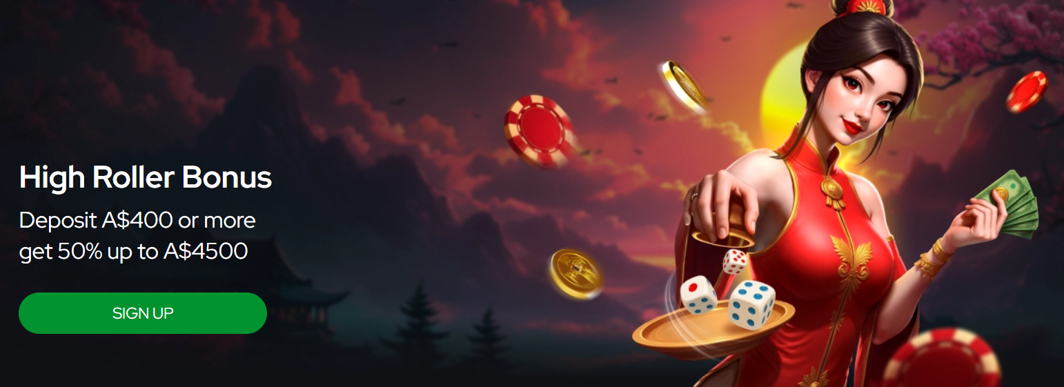 Katsubet high roller bonus banner